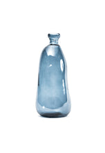 Load image into Gallery viewer, Blue Glass Wonky Vase
